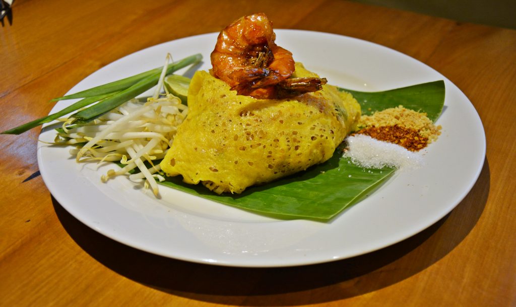 nanda heritage hotel restavracija hrana na tajskem